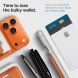 Кардхолдер Spigen Valentinus 3 Cards (MagFit) AFA11339 - Mettalic Orange. Фото 11 из 14