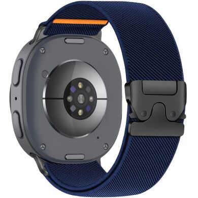 Ремінець Tech-Protect Nylon Clasp для Samsung Galaxy Watch 9 (40/44mm) / 8 (40/44mm) / 8 Classic (5906302325740) - Navy Blue