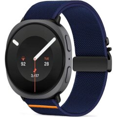 Ремінець Tech-Protect Nylon Clasp для Samsung Galaxy Watch 9 (40/44mm) / 8 (40/44mm) / 8 Classic (5906302325740) - Navy Blue