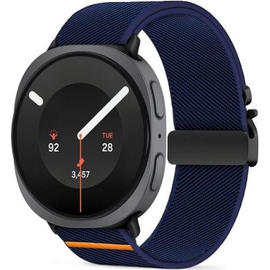 Ремінець Tech-Protect Nylon Clasp для Samsung Galaxy Watch 9 (40/44mm) / 8 (40/44mm) / 8 Classic (5906302325740) - Navy Blue