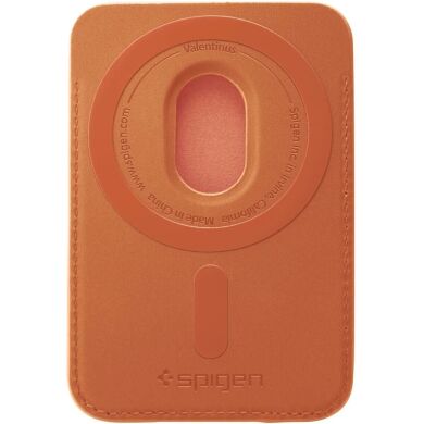 Кардхолдер Spigen Valentinus 3 Cards (MagFit) AFA11339 - Mettalic Orange