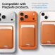 Кардхолдер Spigen Valentinus 3 Cards (MagFit) AFA11339 - Mettalic Orange. Фото 9 из 14
