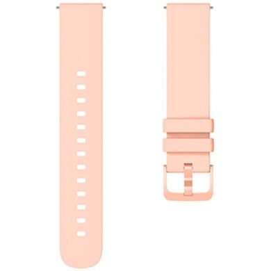 Ремешок Deexe Soft Silicone для часов с шириной крепления 18 мм - Pink