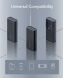 Зовнішній акумулятор VEGER ACE100 Built-in EU Plug Power Bank PD 20W (10000mAh) - Black