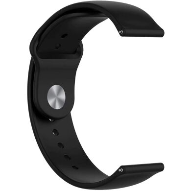 Ремешок ArmorStandart Silicone Watch Strap для часов с шириной крепления 20мм - Black