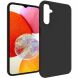 Силиконовый (TPU) чехол Deexe Matte Case для Samsung Galaxy A25 (A256) - Black. Фото 1 из 5