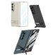 Защитный чехол GKK Hinge Stand для Samsung Galaxy Fold 8 Ultra - Silver. Фото 2 из 10