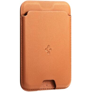 Кардхолдер Spigen Valentinus 3 Cards (MagFit) AFA11339 - Mettalic Orange