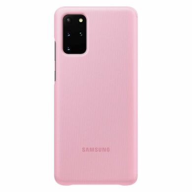 Чохол-книжка Clear View Cover для Samsung Galaxy S20 Plus (G985) EF-ZG985CPEGRU - Pink