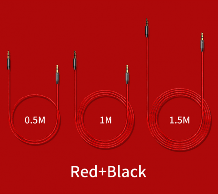 AUX-кабель BASEUS M30 (1,5m) - Black
