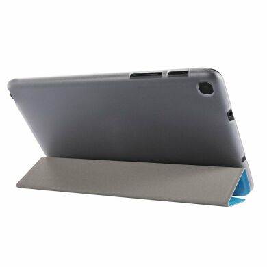 Чехол Deexe Silk Texture для Samsung Galaxy Tab A 8.0 2019 (T290/295) - Dark Blue