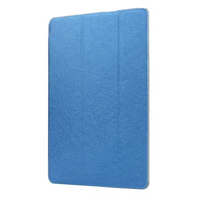 Чехол Deexe Silk Texture для Samsung Galaxy Tab A7 10.4 (2020) - Navy Blue
