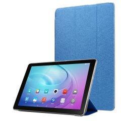 Чохол Deexe Silk Texture для Samsung Galaxy Tab A7 10.4 (2020) - Navy Blue