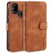 Чохол DG.MING Retro Style для Samsung Galaxy A21s (A217) - Brown