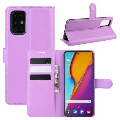 Чехол-книжка Deexe Book Type для Samsung Galaxy S20 Plus (G985) - Purple