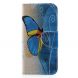 Чехол-книжка Deexe Color Wallet для Samsung Galaxy A6 2018 (A600) - Blue Butterfly. Фото 1 из 6
