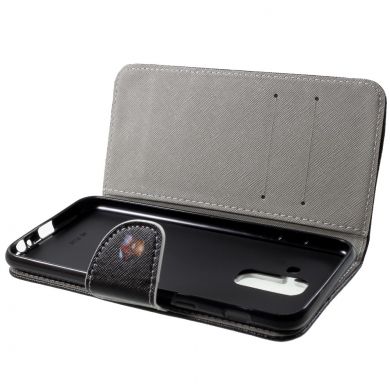 Чохол-книжка Deexe Color Wallet для Samsung Galaxy A6+ 2018 (A605) - Don`t Touch My Phone