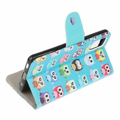 Чохол-книжка Deexe Color Wallet для Samsung Galaxy A71 (A715) - Cute Owls