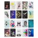 Чехол-книжка Deexe Pattern Style для Samsung Galaxy Tab S7 (T870/875) / S8 (T700/706) - Butterflies and Flowers. Фото 9 из 9