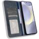 Чехол-книжка Deexe Retro Style для Samsung Galaxy S26 FE - Blue. Фото 6 из 19