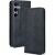 Чехол-книжка Deexe Retro Style для Samsung Galaxy S26 FE - Blue