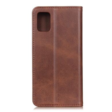 Чохол-книжка Deexe Wallet Case для Samsung Galaxy A02s (A025) - Coffee