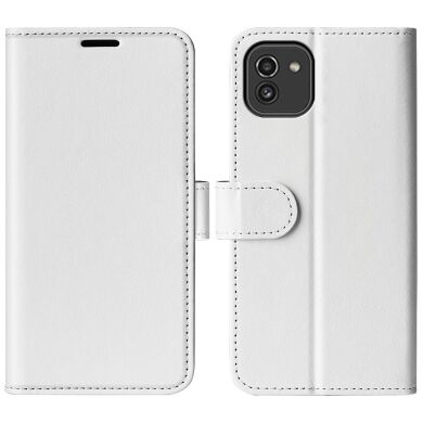 Чехол-книжка Deexe Wallet Style для Samsung Galaxy A03 (A035) - White