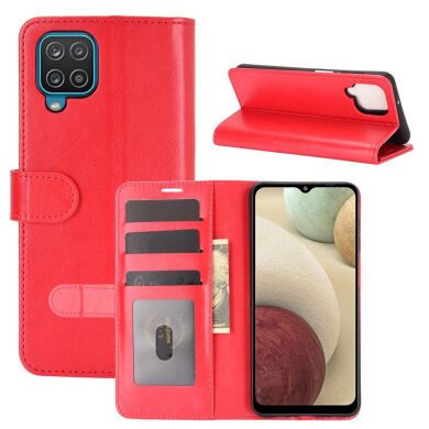 Чохол-книжка Deexe Wallet Style для Samsung Galaxy A12 (A125) / A12 Nacho (A127) / M12 (M127) - Red