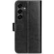 Чехол-книжка Deexe Wallet Style для Samsung Galaxy S25 FE (S731) - Black. Фото 3 из 8