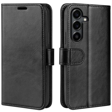 Чехол-книжка Deexe Wallet Style для Samsung Galaxy S25 FE (S731) - Black