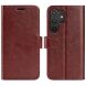 Чехол-книжка Deexe Wallet Style для Samsung Galaxy S25 Ultra (S938) - Brown. Фото 1 из 6