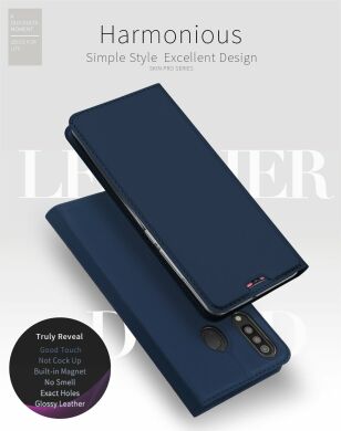 Чохол-книжка DUX DUCIS Skin Pro для Samsung Galaxy M30 (M305) / A40s (A407) - Dark Blue