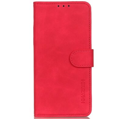 Чехол-книжка KHAZNEH Retro Wallet для Samsung Galaxy A04 (A045) - Red