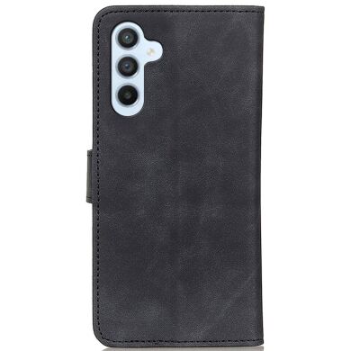 Чехол-книжка KHAZNEH Retro Wallet для Samsung Galaxy M35 (M356) - Black