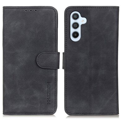 Чохол-книжка KHAZNEH Retro Wallet для Samsung Galaxy M35 (M356) - Black