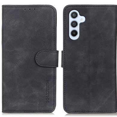 Чохол-книжка KHAZNEH Retro Wallet для Samsung Galaxy S25 FE (S731) - Black