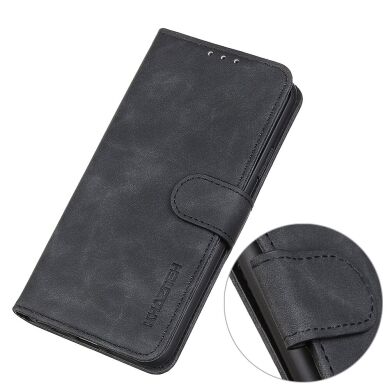 Чохол-книжка KHAZNEH Retro Wallet для Samsung Galaxy S25 FE (S731) - Black