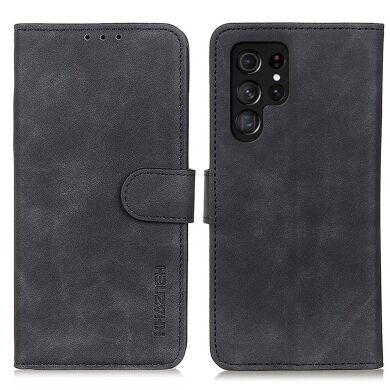 Чохол-книжка KHAZNEH Retro Wallet для Samsung Galaxy S26 Ultra (S948) - Black