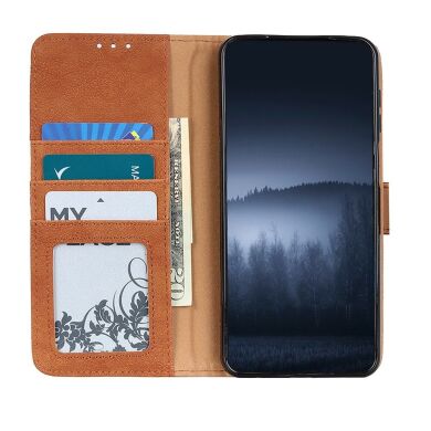 Чехол-книжка KHAZNEH Wallet Cover для Samsung Galaxy M51 (M515) - Brown