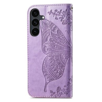 Чохол-книжка з малюнком UniCase Butterfly Pattern для Samsung Galaxy S26 FE - Light Purple