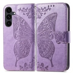 Чохол-книжка з малюнком UniCase Butterfly Pattern для Samsung Galaxy S26 FE - Light Purple