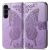 Чохол-книжка з малюнком UniCase Butterfly Pattern для Samsung Galaxy S26 FE - Light Purple