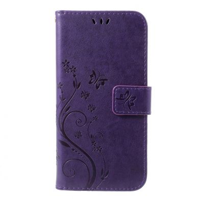 Чохол-книжка UniCase Flower Pattern для Samsung Galaxy J6 2018 (J600), Dark Purple