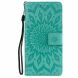 Чехол-книжка UniCase SunFlower Pattern для Samsung Galaxy A10s (A107) - Cyan. Фото 2 из 11