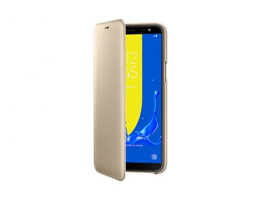 Чехол-книжка Wallet Cover для Samsung Galaxy J6 2018 (J600) EF-WJ600CFEGRU - Gold