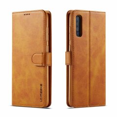 Чохол LC.IMEEKE Wallet Case для Samsung Galaxy A70 (A705) - Brown