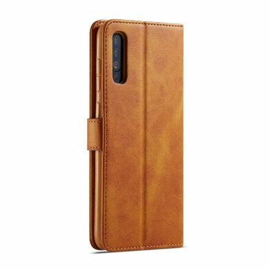 Чохол LC.IMEEKE Wallet Case для Samsung Galaxy A70 (A705) - Brown
