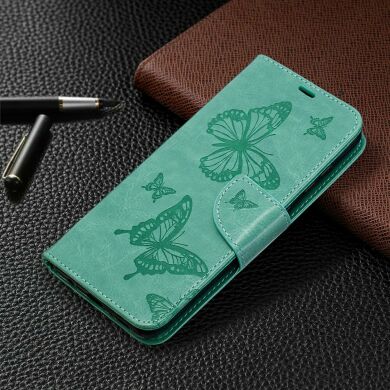 Чохол UniCase Butterfly Pattern для Samsung Galaxy A21s (A217) - Green