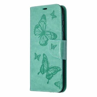 Чехол UniCase Butterfly Pattern для Samsung Galaxy A21s (A217) - Green