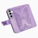 Чохол UniCase Butterfly Pattern для Samsung Galaxy A37 (A376) - Light Purple